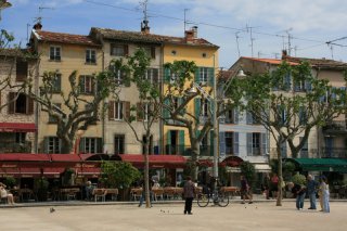 Der Stadtplatz von Vence