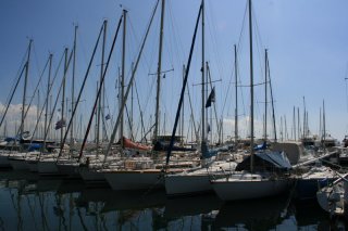 Die Marina von La Napoule 