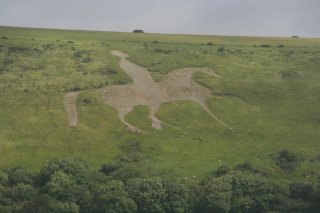 das weisse Pferd von Osmington