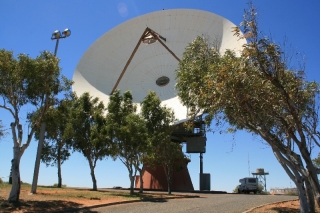 Satellitenschüssel der Apollo-Mission