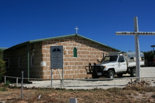 Kirche aus Muscheln
