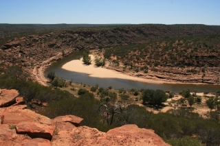 Murchison River im Kalbirri National Park