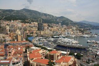 Blick auf den Hafen von Monte Carlo