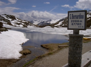 Fahrt ins Tessin - San Bernadino Pass