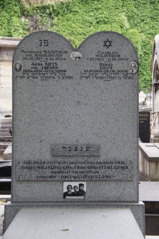 Grabstein im Cimetière de Montmartre