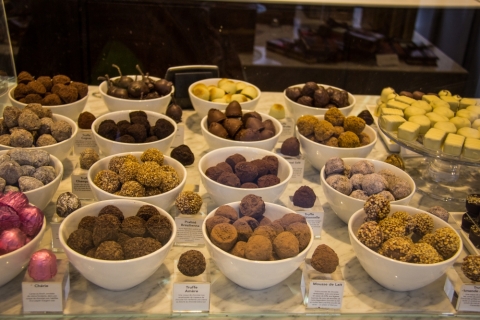 Schokoladeauslage Godiva Chocolatier