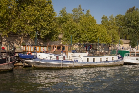 Hausboote an der Seine