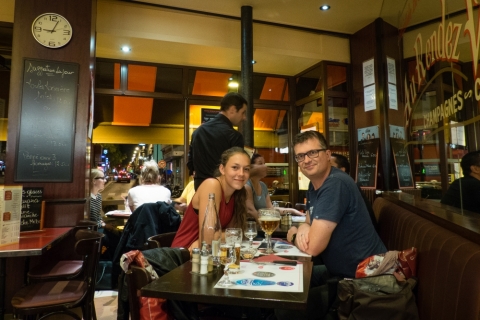 Abendessen in der Brasserie „Au Rendez-Vous des Artistes“