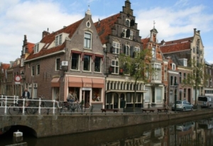 Schöne Häuser in Alkmaar