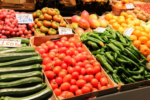 Gemüse am Mercado San Agustín / Granada