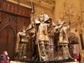 Grabmal des  Christoph Kolumbus in der Kathedrale von Sevilla