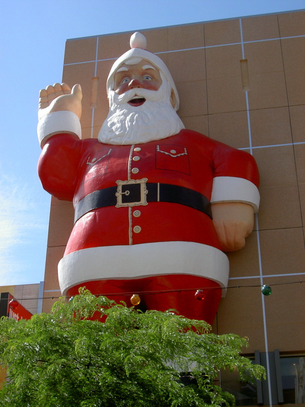 Weihnachtsmann im Sommer?