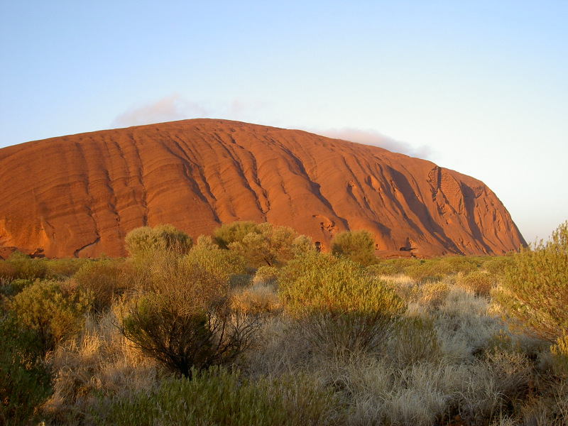 Ayers Rock vom Sunrise Point