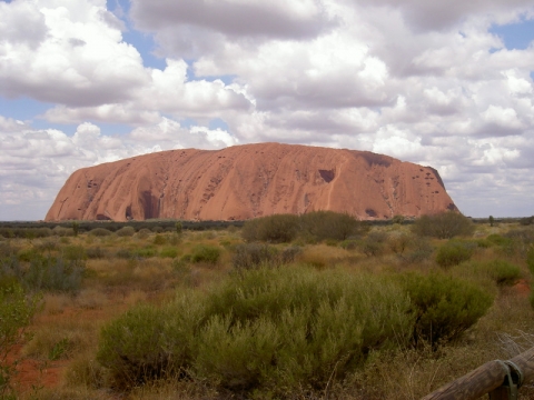 Ayers Rock zu Mittag
