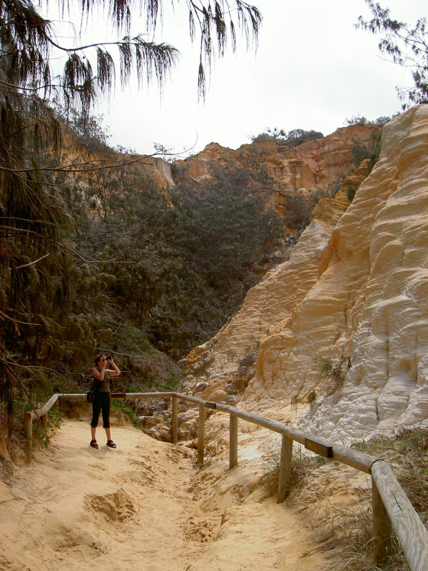 'Colored Sands' auf Fraser Island