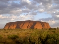 Ayers Rock bei Abendlicht