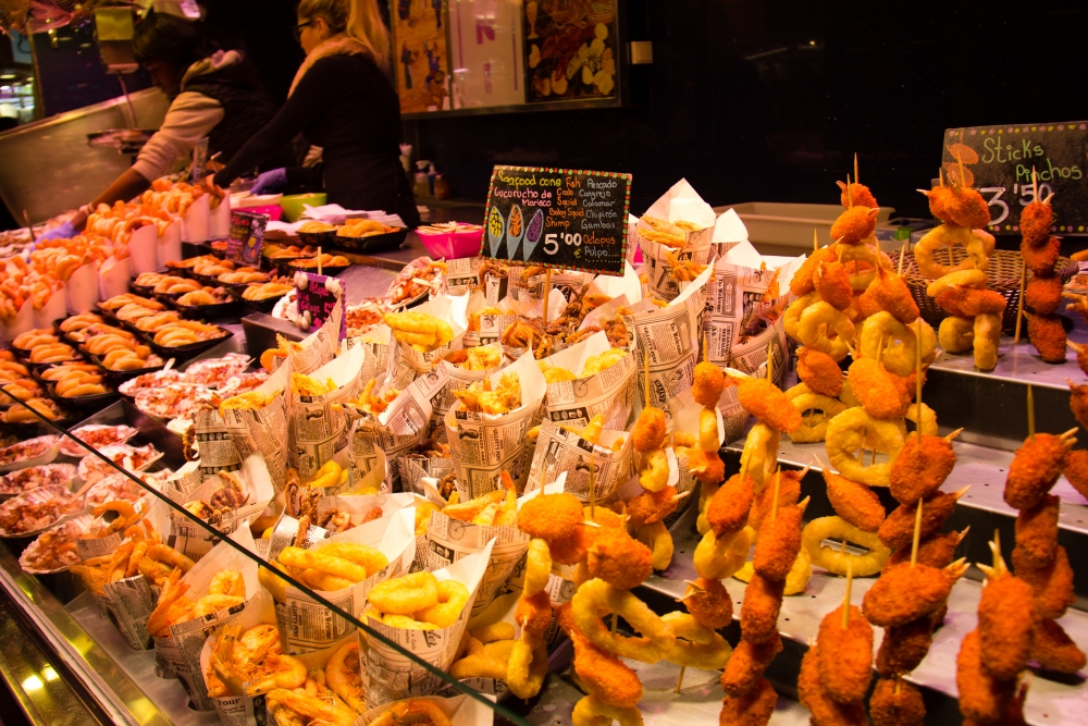 Impressionen aus dem Mercat de la Boqueria
