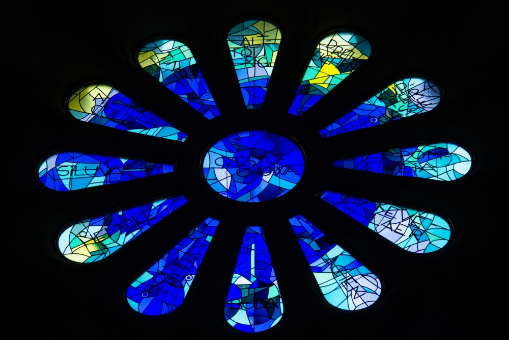 Die Lichtfenster in der Sagrada Família