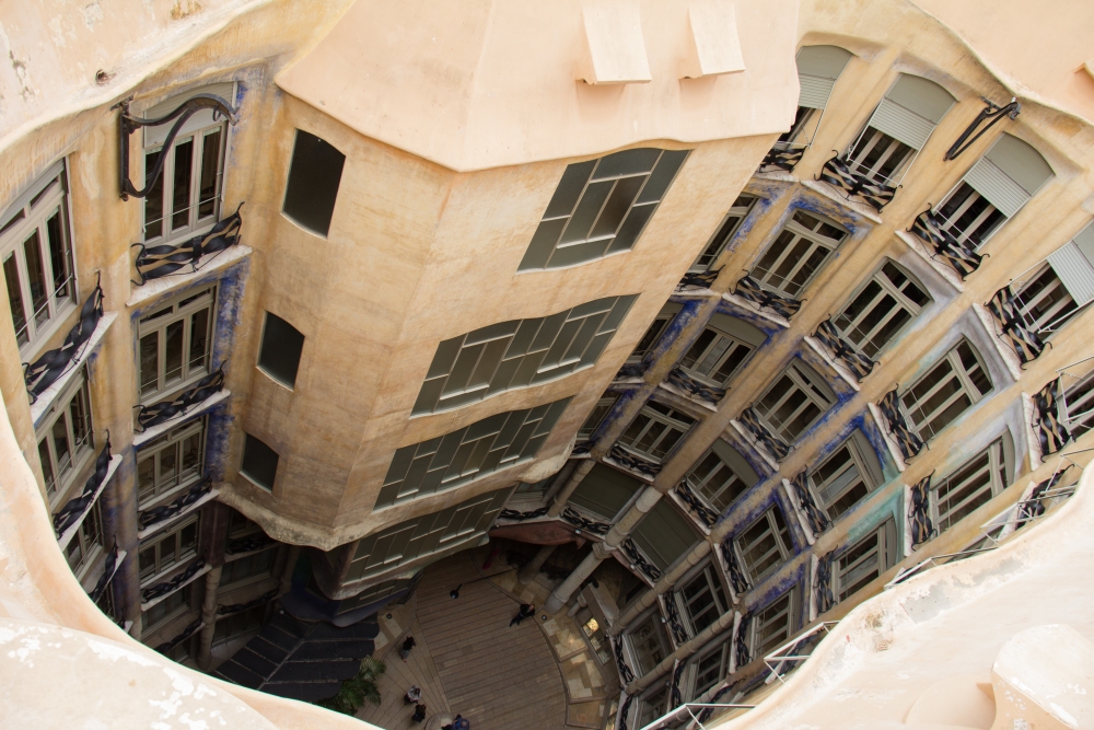 Casa Milà Dachbereich