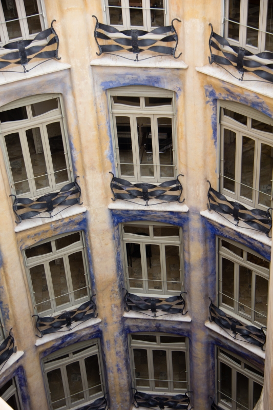 Casa Milà Dachbereich