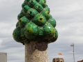 Die berühmten Schornsteine des Palau Güell