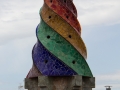 Die berühmten Schornsteine des Palau Güell