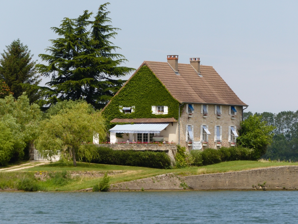 Impressionen Saone bei Tournus