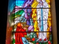 Fenster in der Kirche von Verdun-sur-le-Doubs