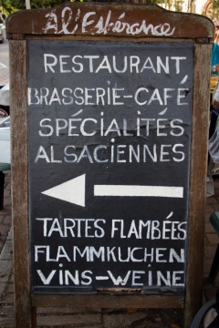 Wunderbar Abendessen im Restaurants à L´Espérance