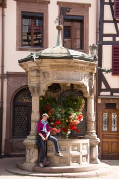 Sechs-Eimer-Brunnen in Obernai