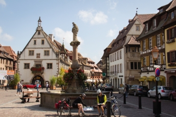 Kornhalle in Obernai am Plâce du Marché