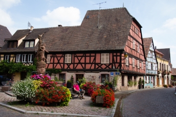 Winzerbrunnen in Kientzheim