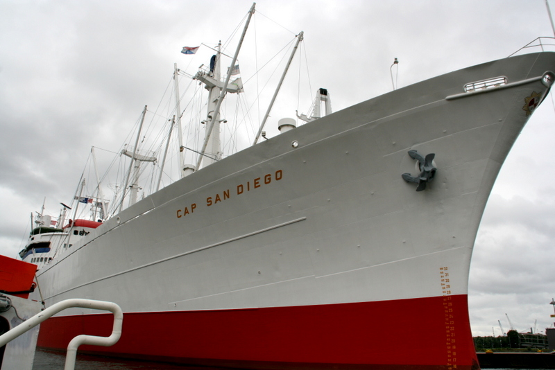 Cap San Diego im Hamburger Hafen