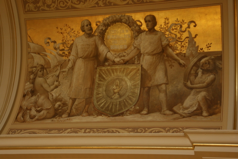 Hamburger Rathaus - Interieur