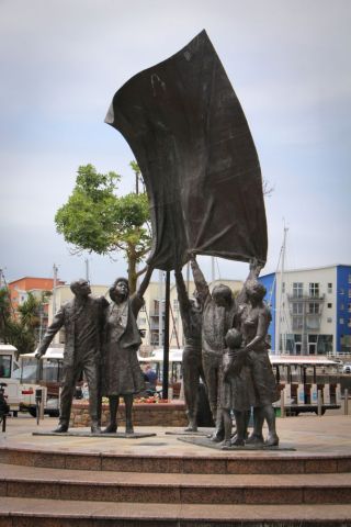 Jersey Liberation Sculpture in Saint Helier