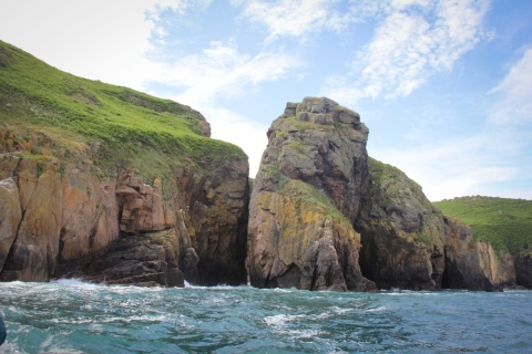 Entlang der Nordküste von Jersey
