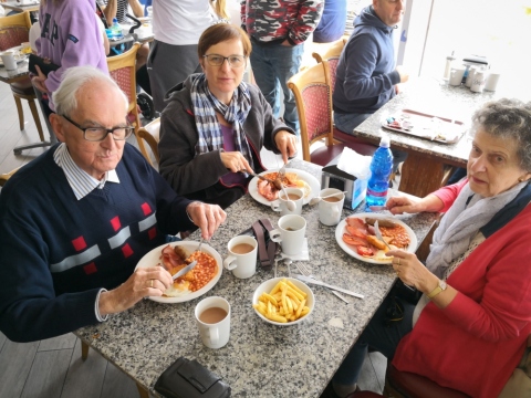 Leckeres English Breakfast in St. Catherines Café