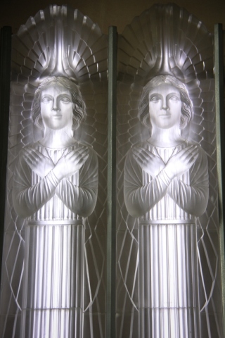 Die Glaskirche im Jugendstil in St. Matthew