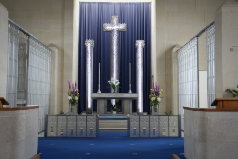 Die Glaskirche im Jugendstil in St. Matthew