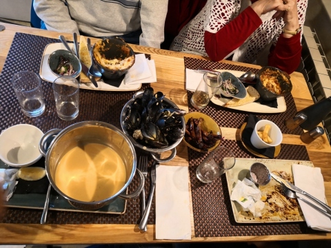 Abendessen im The Tenby´s