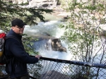 Hallo Wolfgang vor dem Maligne Canyon