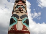 Two Brothers Totem in Jasper