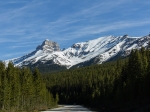 Die Rocky Mountains am Icefield Parkway