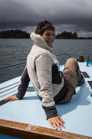 Die richtige Position zum Whalewatching