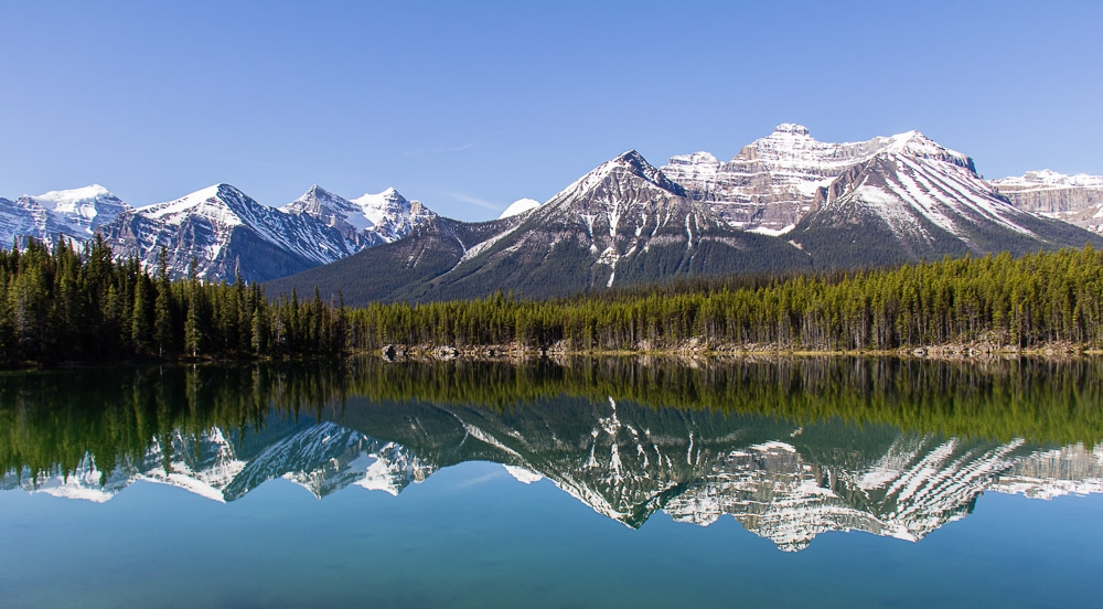 Herbert Lake nahe Lake Louise