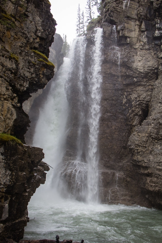 Upper Falls im Johnston Canyon