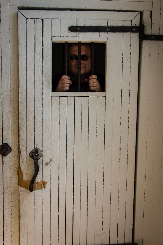 Gefängnis in Fort Steele