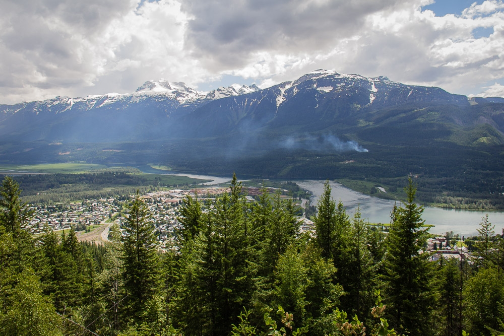 Ausblick aus dem Revelstoke NP