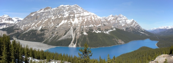 Panoramabild Payto Lake
