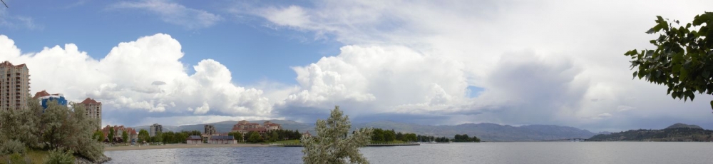 Panoramabild Kelowna